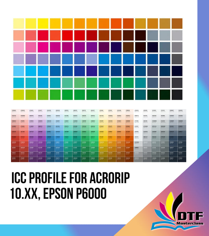 ICC Profile for AcroRIP 10.xx, Epson P6000